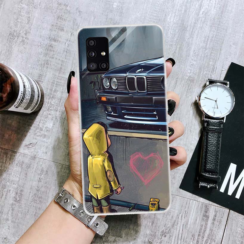 Чехол для телефона Boy See Sports Car Jdm Drift для Samsung Galaxy A52 A53 A12 A13 A22 A23 A32 A33 A72 A73 A42 A02S A03S 5G A50S C