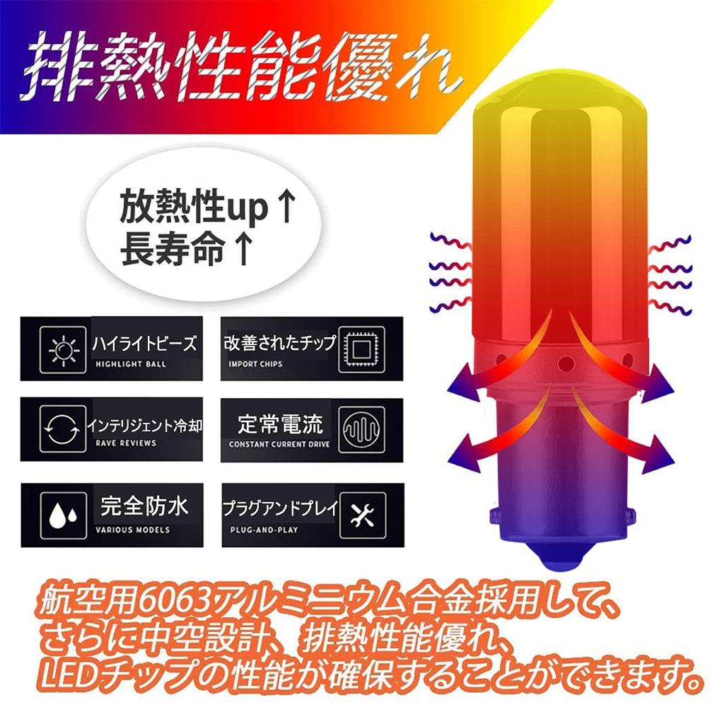 AokyoungS25LED одинарный указатель поворота 1156BAU15SPY21W разница угла поворота 150 градусов невидимая лампа янтарный хром светодиодная лампа (неисправность индикатора/призраки