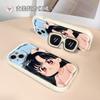 Шикарный чехол для солнцезащитных очков для девочек с держателем Tok Wave для телефона Vivo V25E V21E V23 V27 Pro Y27 Y17S Y35 Y22 Y21S Y16 Y72 Y53S Y33S Y78