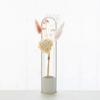 [Tsubame-Sanjo] TETSUNAGI Flower Vase & Mini Bouquet Set, Gift, Handmade Flower Arrangement, Dried Flower Vase, Made in Japan, Stylish Interior