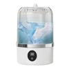 Portable Wireless Washing Machine 360 Degrees  Spiral Rotation Rechargeable Small Washer for Bra Socks Travel