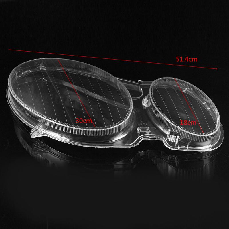E240 Headlight Cover W211 Car Headlight Lens Glass Cover For Benz W211 E240 E200 E350 E280 E300 2002-2008 Lamp cover Cover Shell