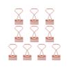 10pcs High Quality Cat Heart Cactus Stationery Book Paper Clip Office Supplies Metal Binder Clips