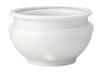 White Flat-Bottom Incense Burner [4.5 Inches]  Buddhist Altar Supplies, Home Memorial Supplies, Urn Use