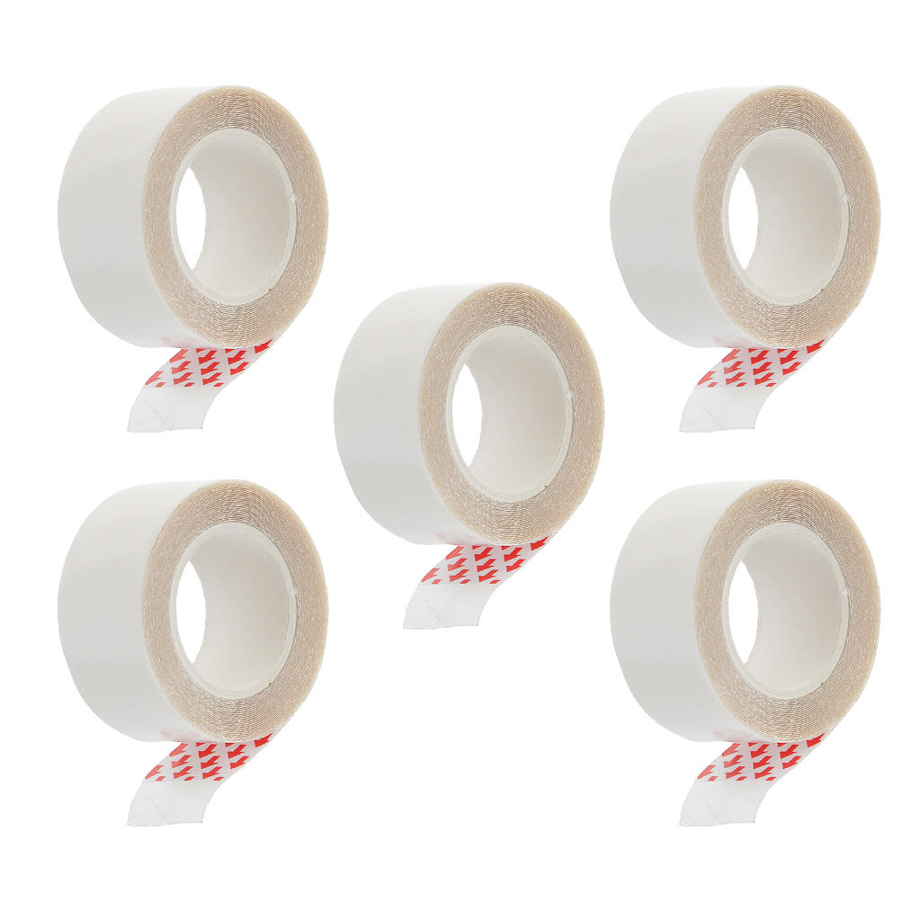 2 рулона двусторонней ленты для наращивания волос, парик, уток кожи, 300 см