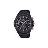 Серия CASIO EDIFICE, универсальный черно-золотой цвет, кварцевый механизм, ремешок из нержавеющей стали, японские и корейские часы, мужские часы, EFR-563DC-1A