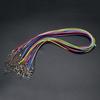 20Pcs/Pack Multicolour Wax Lines, Boho Leather Rope Chains for DIY Hanging Multi-style Pendant Necklace Accessories 45+5cm Extremely Cheap