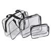 Transparent Waterproof Makeup & Toiletry Organizer Bag - PVC Travel Storage