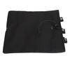 Dump Pouch Black Drawstring Pouch Large Capacity Oxford Cloth Easy Attach Combat Bag for Hiking Cycling Camping