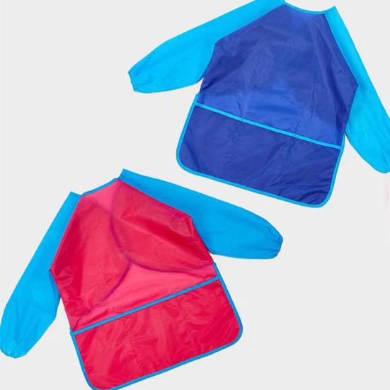 Детский водонепроницаемый художественный фартук Yousheng с длинными рукавами, удобный в использовании универсальный халат для рисования для детей