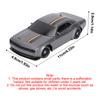 1:43 RC Drift Car, 2.4GHz Remote Control Drift Racing Car, High Speed 4WD Electric Toy Car with LED Lights for Kids and