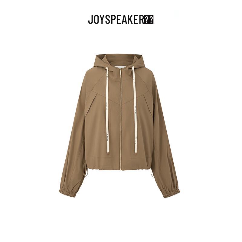 JOY SPEAKER Женская повседневная куртка с капюшоном