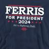 Ferris BuellerÂ´s Day Off Unisex Adult Ferris For President Sweatshirt
