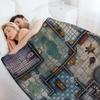 Dungeon Delve Adventure Fantasy RPG Map Throw Blanket Sofa Throw funny gift Fashion Sofas Multi-Purpose Blankets