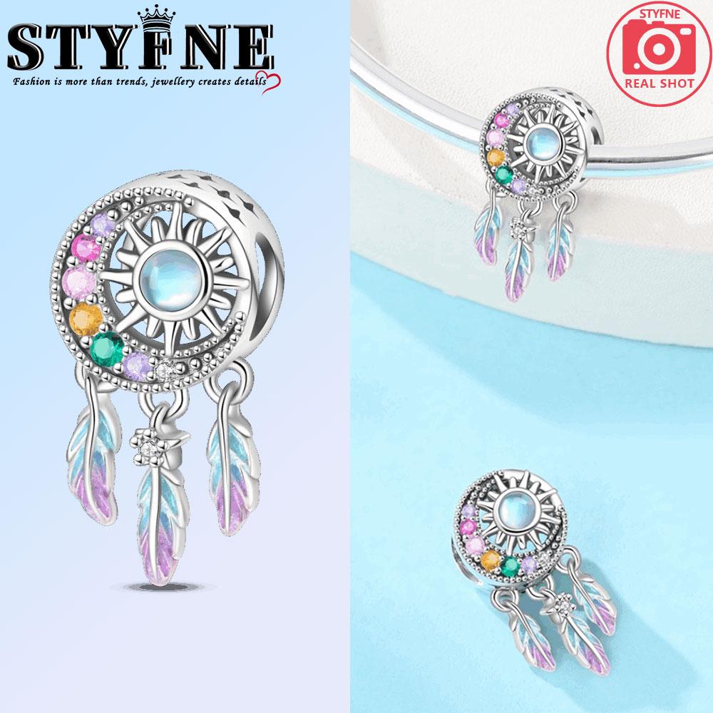 Copper Strawberry, Watermelon, Pineapple Bead Moon And Sun For European Original Bracelet Jewelry Accessories Diy