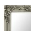 VidaXL Wall Mirror Baroque Style 50x40 Cm Silver 320310