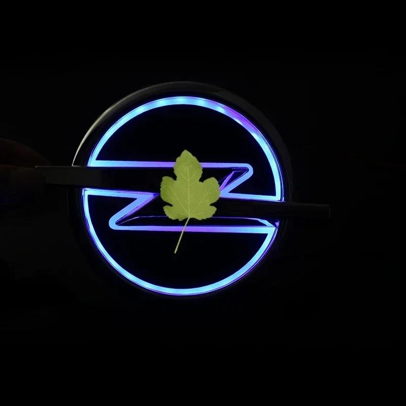 5D LED Light Emblem Trunk Sticker Auto Exterior Decoration Rear Logo Badge Light for OPEL Zafira Corsa Astra Vectra Antara Mokka FG8