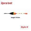 Fashion Fluctuate Slip Drift Tube Mix Size Floats Bobbers Fishing Lure Light Stick Floats Indicator
