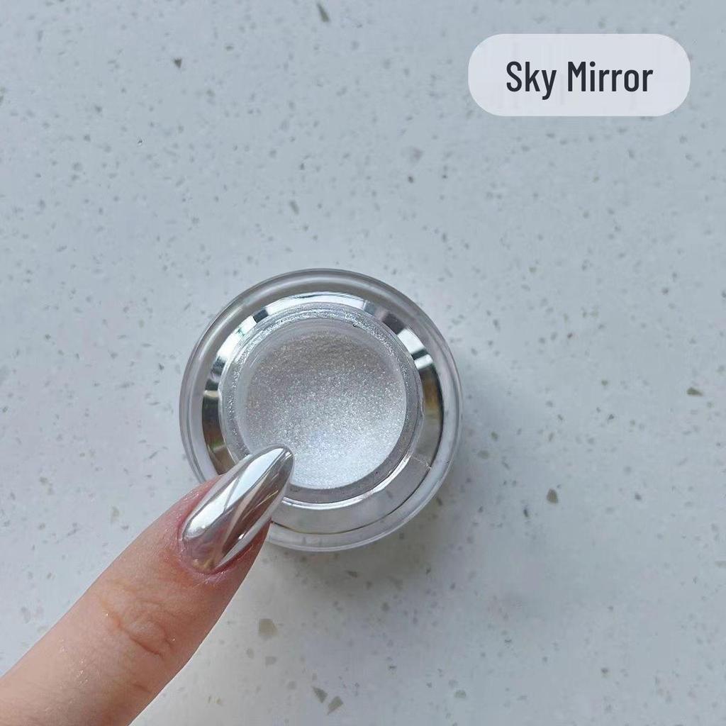 Арт для ногтей Порошок-хайлайтер «Лунное сияние Авроры»