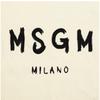 MSgm BruShed Logo Men S Short Sleeve Tee 2000mm510 200002 02