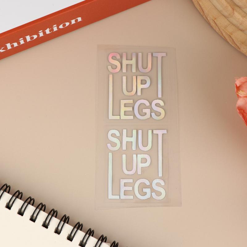 2 шт. Наклейки на верхнюю трубу рамы велосипеда Заткнитесь, ноги Велосипедная наклейка Водонепроницаемая виниловая наклейка Украшение Для аксессуаров для горного велосипеда