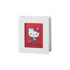 Ожерелье Hello Kitty Dancing Stone 40 см Персонажи Sanrio Серебро 925 Хирургическая нержавеющая сталь Кубический цирконий Подвеска с камнем в виде яблочного листа Розовый