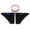 ST Style Car Side Fender Door Air Fender Grille Air Fender Outlet Side Vent Fender Decor Sticker For Ford Focus MK3 ABS