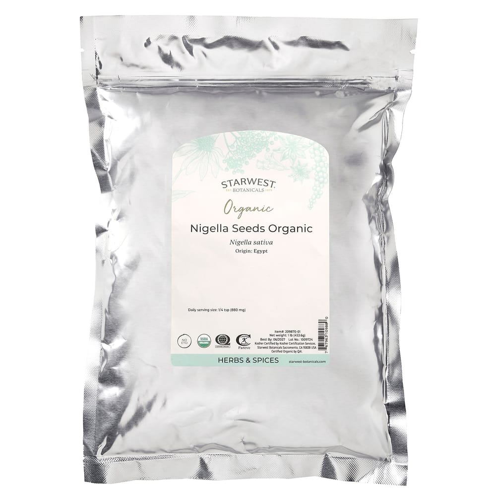 Starwest Botanicals Семена черного тмина 1 фунт