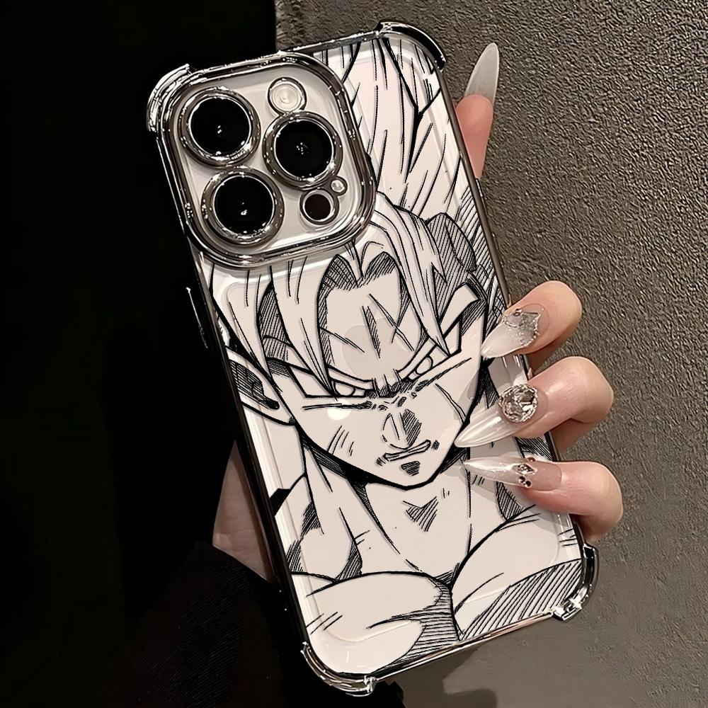 Крутой Аниме Kakarottoes Чехол для Телефона с Горячим Покрытием Для IPhone 17 17e 16e 16 15 14 13 12 11 Pro Max X XR XSMax 7 8 Mini Air Plus