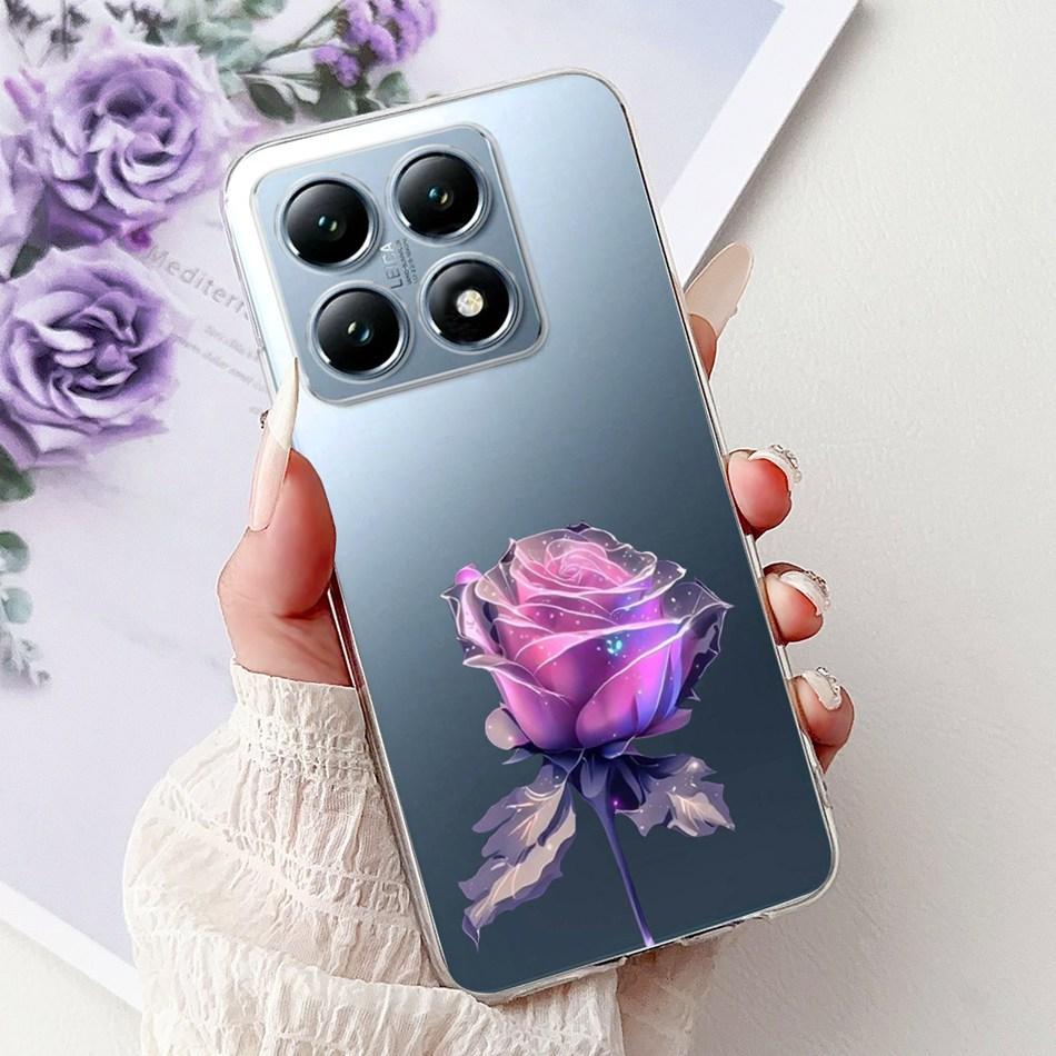 Чехол для телефона Xiaomi 14T Pro Mi14T 13T Pro Mi13T 2024 Новый модный крутой дизайн Мягкий силиконовый ТПУ Тонкий чехол