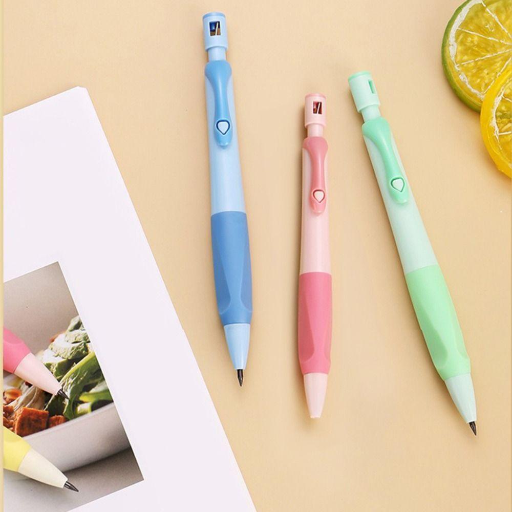 Механические карандаши HB с точилкой, подвижный карандаш, высококачественные автоматические карандаши, школьные, офисные