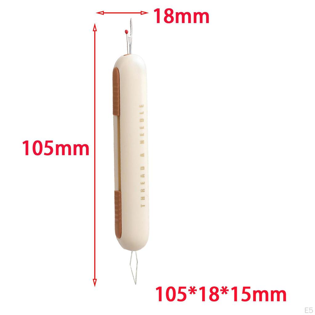 2 Automatic Thread Threader Sewing Undoer Device Portable Easy Clothing Remover for