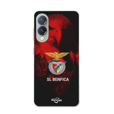 Чехол для телефона - Maniacase - SLB BENFICA ОРЁЛ - Силикон - Чёрный - Samsung Galaxy S25 Edge