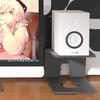Height-Boosting Desktop Speaker Stand with Thick Steel Plate, Shockproof, Non-Slip Design