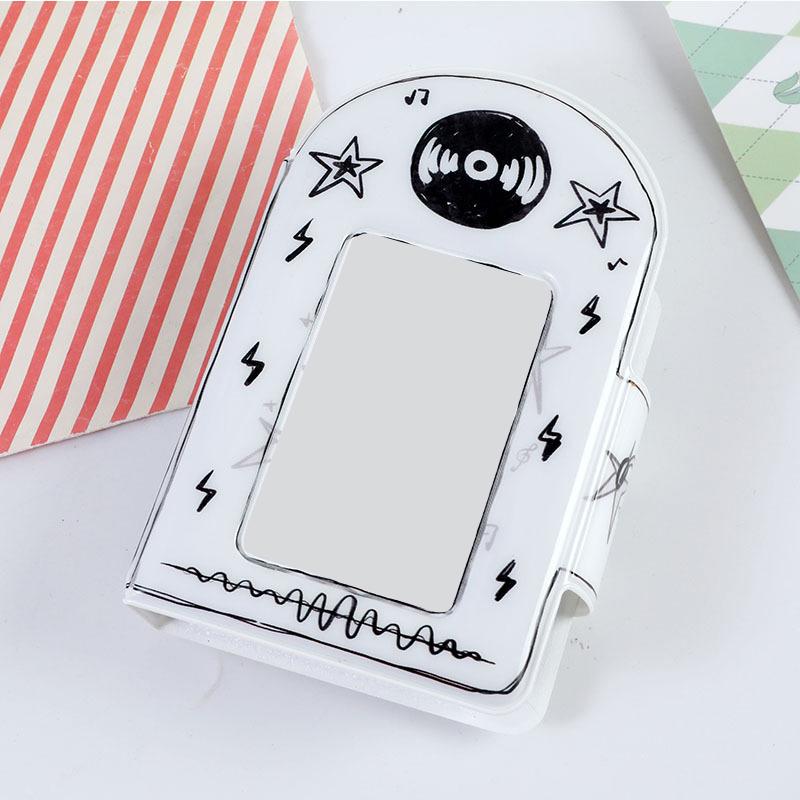 Cute Photo Album 3 Inch Photo Card Holder Idol Card Binder Collection Book 32 Pocket Book Album Photocard Storage Case