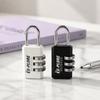 Electroplated Steel Shackle Code Lock Compact Lightweight Password Lock  Toolbox