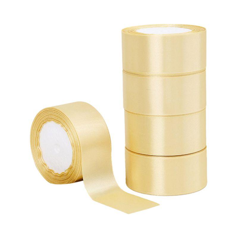 22 метра/рулон 4 см атласная лента для поделок бант подарочная упаковка банты изготовление цветочных букетов своими руками венки вечеринка свадебный декор