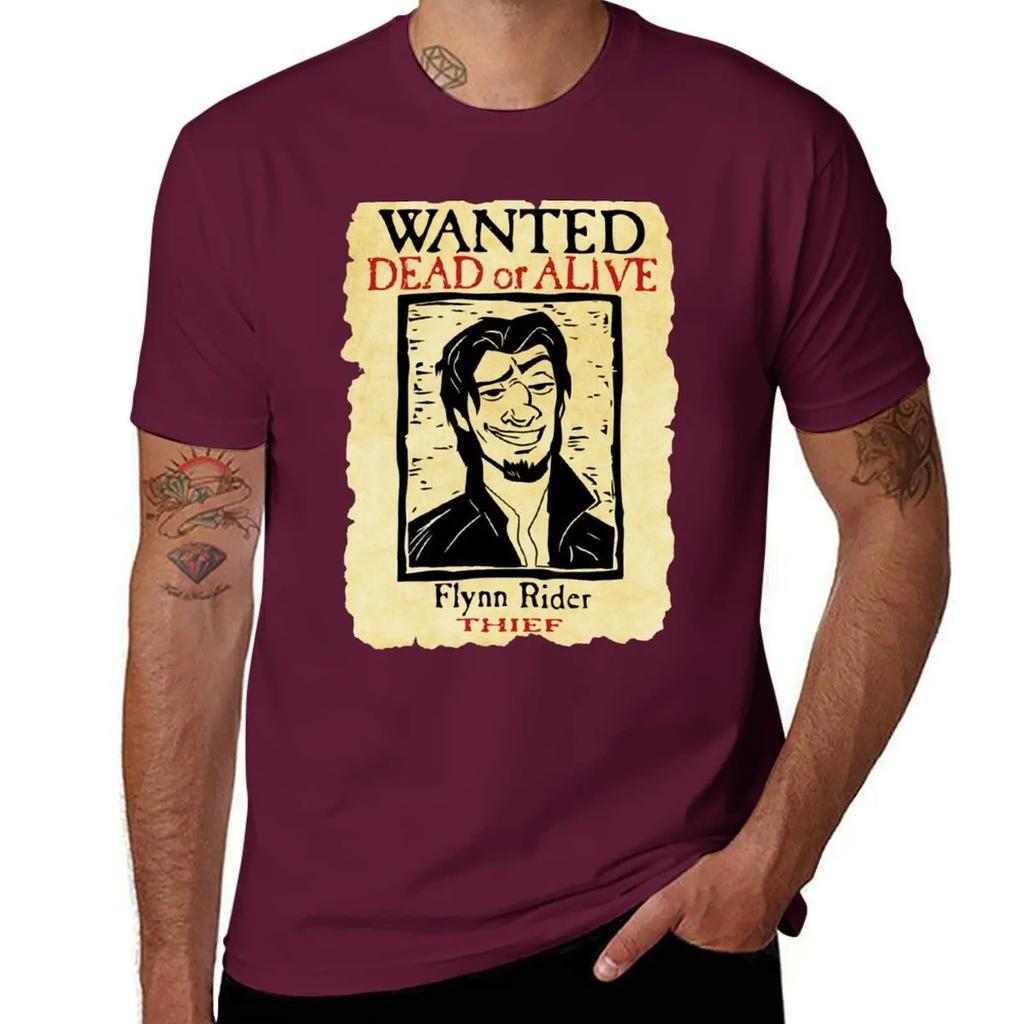 WantedFlynnRiderBrokenNoseTriblend TShirt customs design your own boys animal print oversizeds sweat t shirts men 2025 new
