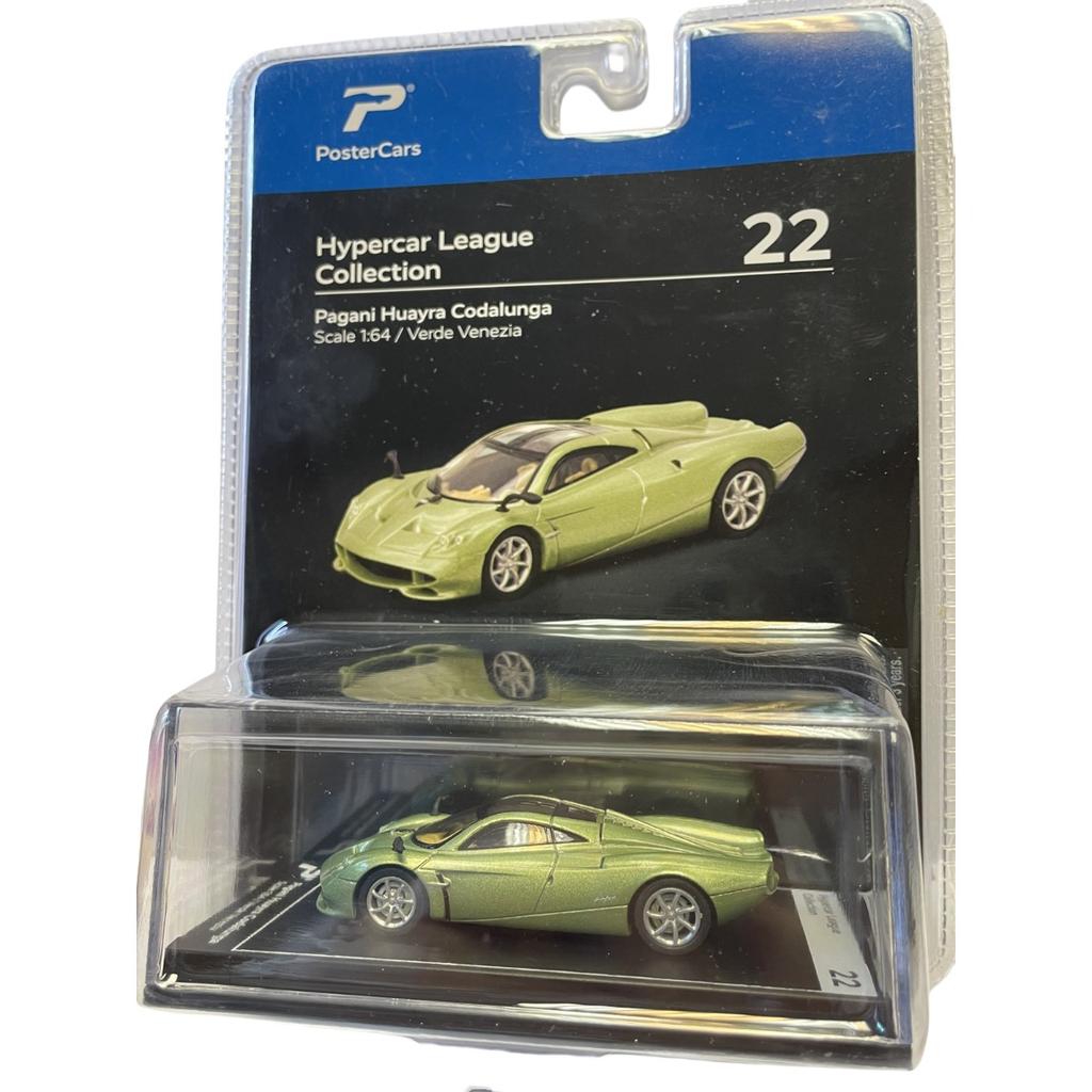 PosterCars 1/64 Pagani Zonda Supercar Alloy Model Simulation Diecast Huayra Toy Vehicle Colelction Miniature Voiture Boy Gift