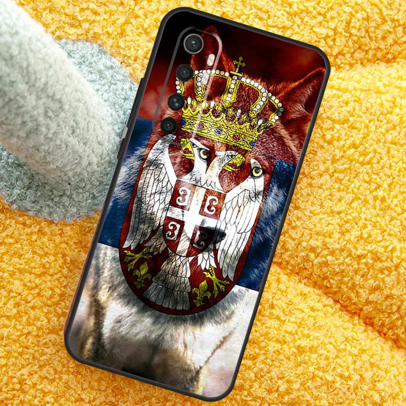 Флаг Сербии Сербский Чехол Для POCO X3 X4 X5 F5 Pro M5s C40 F4 GT F3 Чехол Для Xiaomi 12T 11T Pro 12 13 Lite 12X