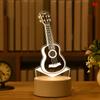 3D Пластина Светодиодная Лампа Креативные Ночники Новинка Иллюзия Ночник Настольная Лампа Домашний Декоративный Подарок
