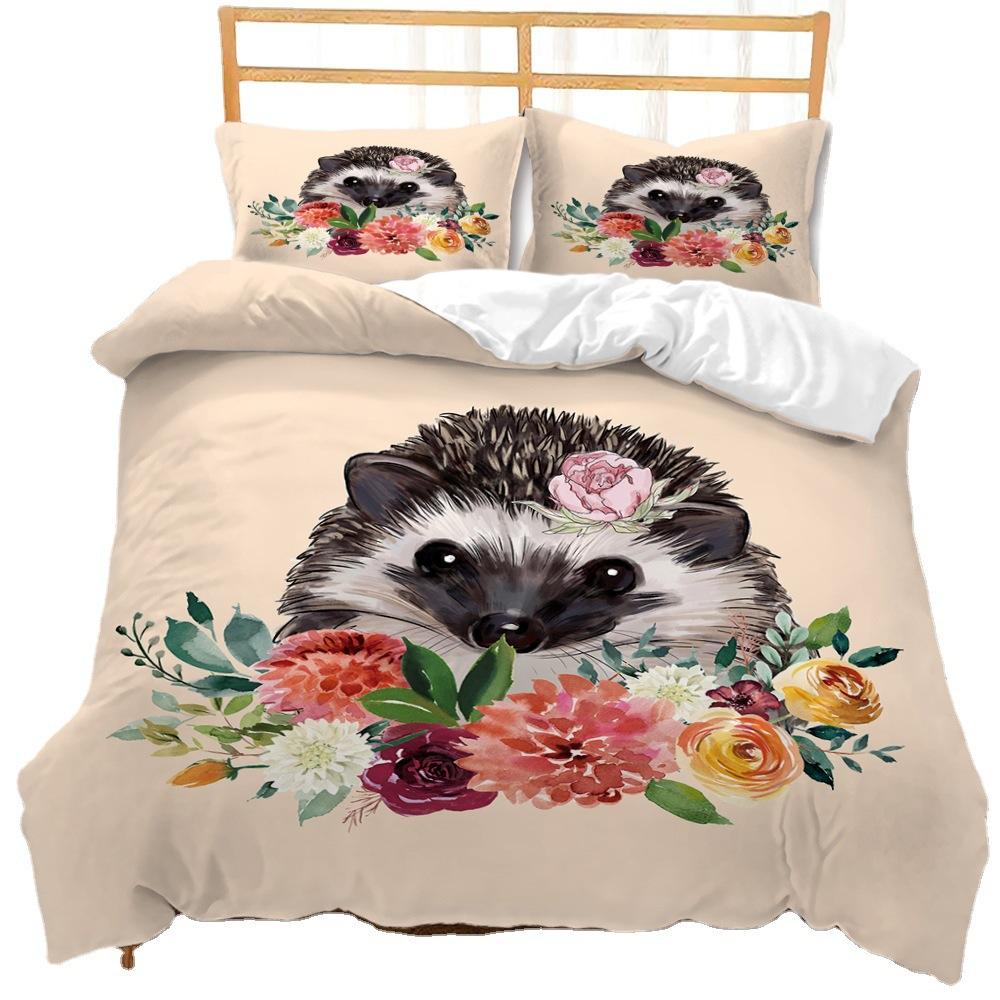 3D Digital Printing Kit Garland Wind Bed Three-Piece Four-Piece Set