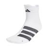 Adidas RUNxADIZERO Socks, Unisex Adult, KTL78, White/Black/Black (JD9557), Size Small