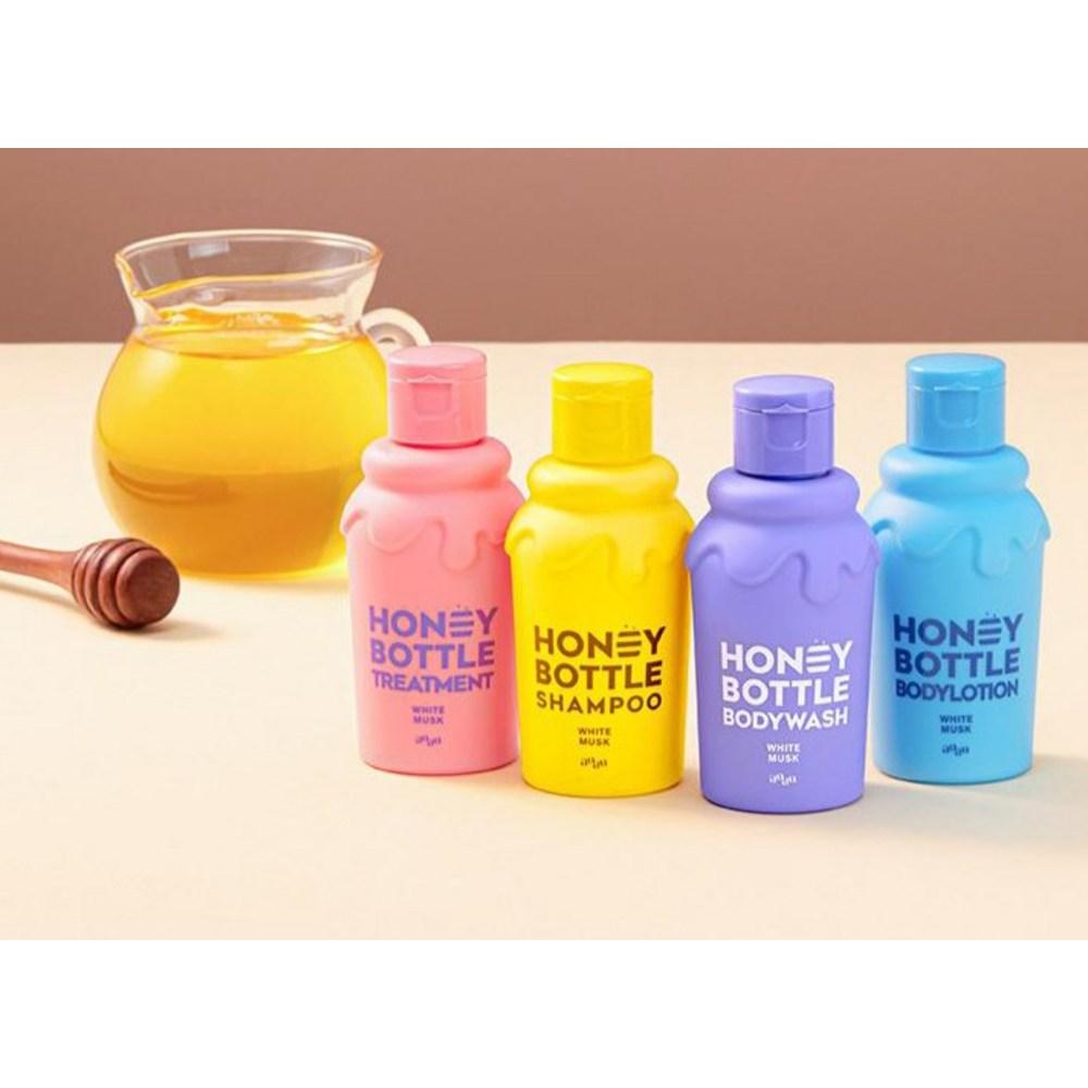 Are You Are You Набор для путешествий Honey Bottle Аромат древесного мускуса Уход за волосами и телом, 1 набор