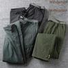 Мужские ветрозащитные водонепроницаемые брюки Soft Shell на осень/зиму — плотные, свободные, с бархатной подкладкой для повседневной носки на открытом воздухе