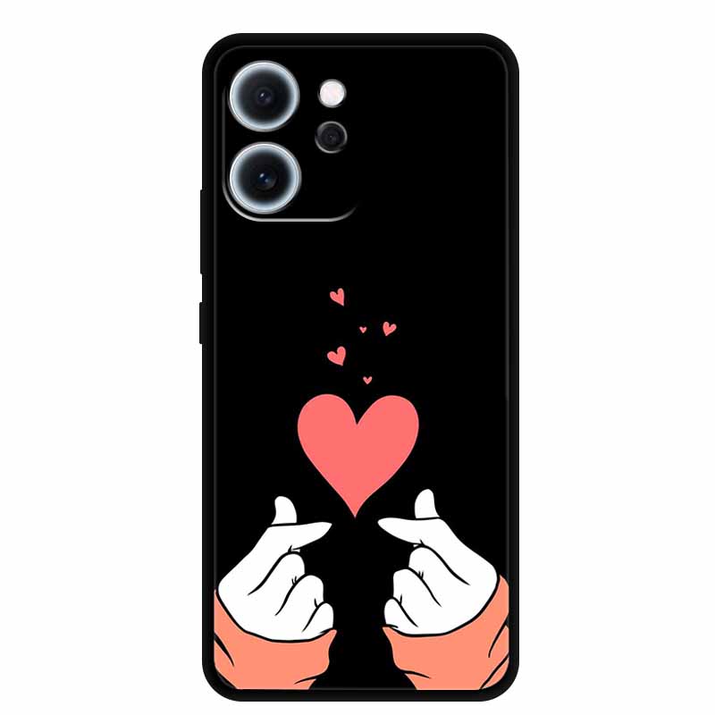 Чехол Funda Для Oppo Reno15F Мягкий Бампер Силиконовый Эстетичная Задняя Крышка Для Oppo Reno 15F Защитный Ударопрочный Чехол Oppo Reno15F