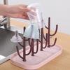 Infant Water Drying Rack Shelf Cactus Removable Feeding Multifunctional 