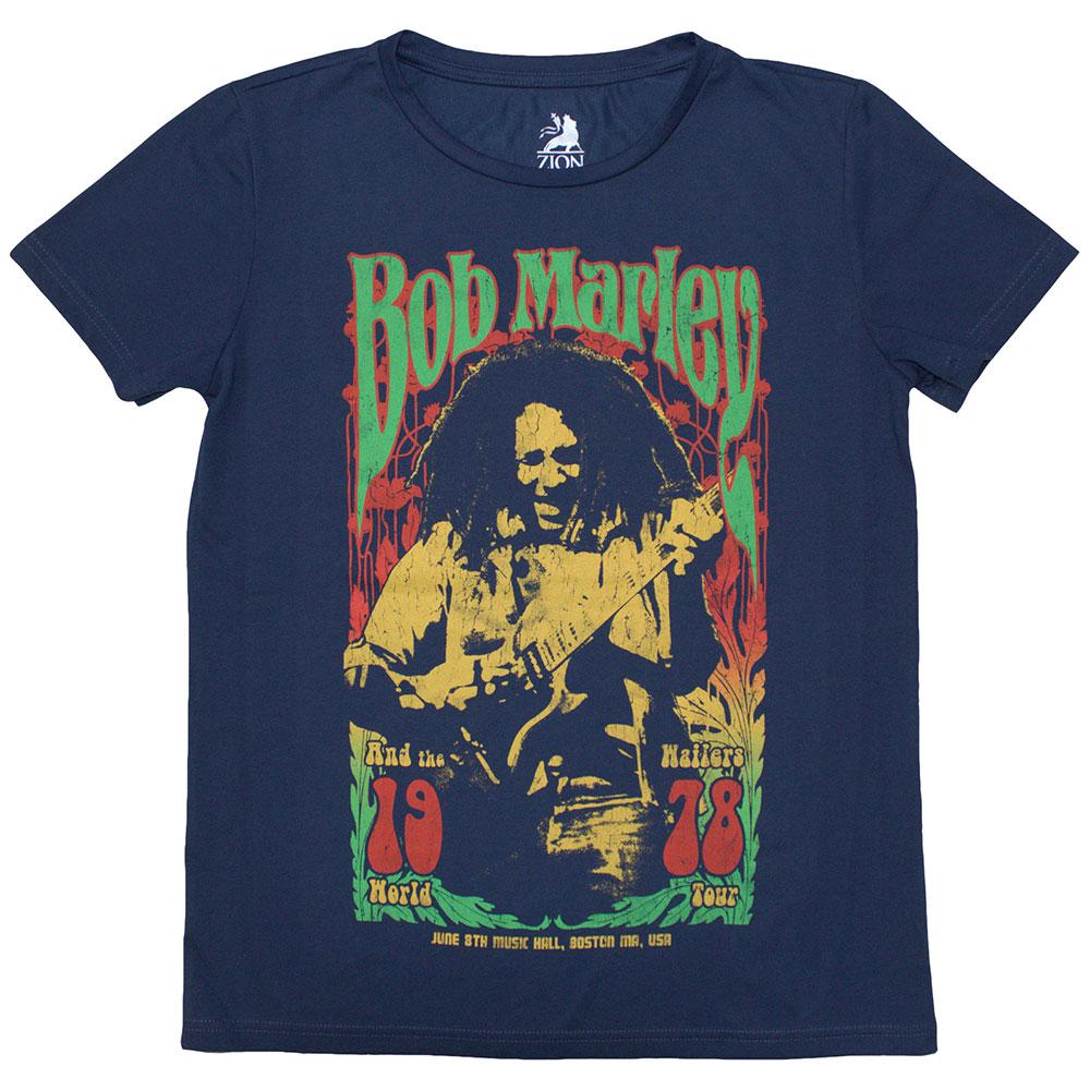 Bob Marley Womens/Ladies 1978 T-Shirt