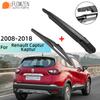 Rear Windscreen Wiper Blade Wiper Arm Kit For  Renault Captur Kaptur 2008--2018 Windscreen Windshield Wipers Brushes Cleaning Ac