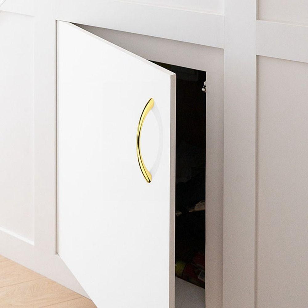 Мебель Мебель Ручка Цинковый Сплав Ручки Шкафа Новые Изогнутые Ручки Шкаф